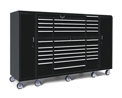 Μεταλλικό βαρύ σύστημα αποθήκευσης γκαράζ Custom Series Tool Cabinet με ψυχρό ελαστικό χάλυβα