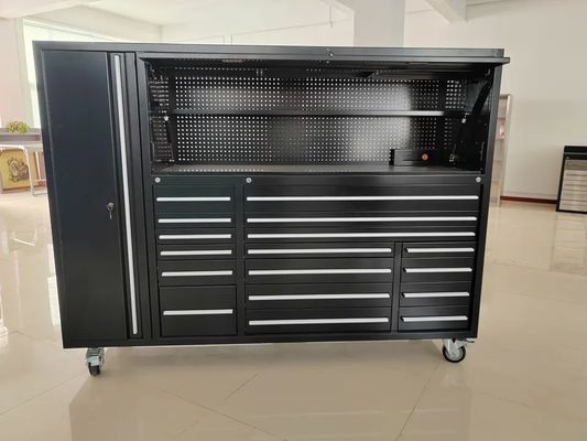 Κεφαλάκι εργαλείων αποθήκευσης Κεφαλάκι εργαλείων γκαράζ Μεταλλικά εργαλεία με πάγκο από ανοξείδωτο χάλυβα