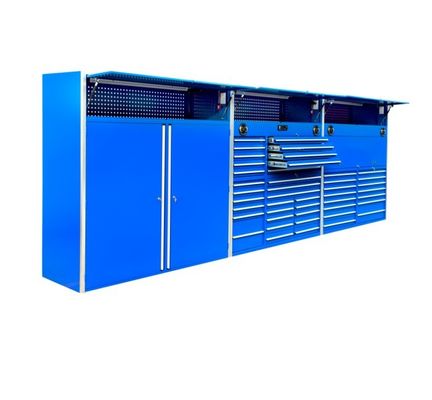 Μεγάλα μεταλλικά εργαλεία Performax με τροχούς προσαρμοσμένη υποστήριξη και αλουμινένιο χερούλι