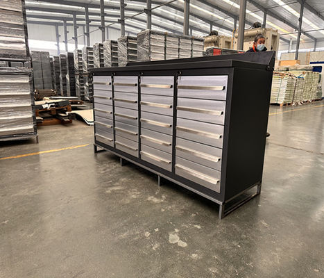 Βέλτιστη λύση αποθήκευσης 72 ιντσών Rolling Workbench για εξατομικευμένη υποστήριξη και αποθήκευση