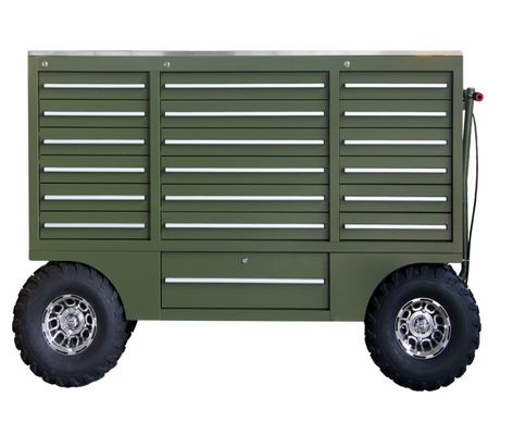 0.8mm-1.50mm πάχος Θήκη αποθήκευσης εργαλείων για γκαράζ 56 72 καροτσάκια ορυχείων
