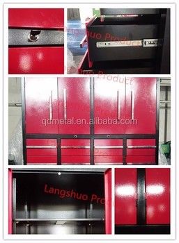 LS-28 DIY Επαγγελματικά Εργαλειοστάσια 42 &quot;Κρύο έλασης χάλυβα Μέσα ντουλάπι με συρτάρια