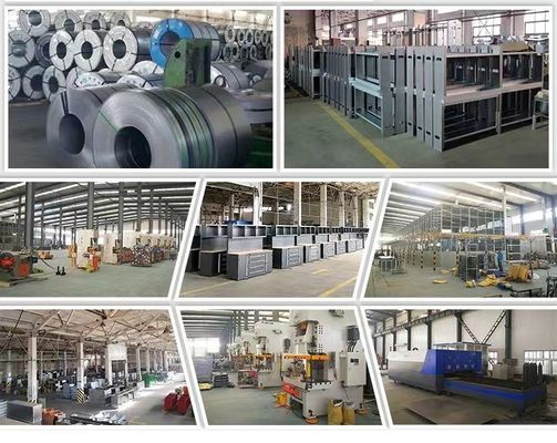 Εργαστήριο Εργασιακό σταθμό Εργασιακό τραπέζι από ανοξείδωτο χάλυβα με προσαρμοσμένη υποστήριξη OBM