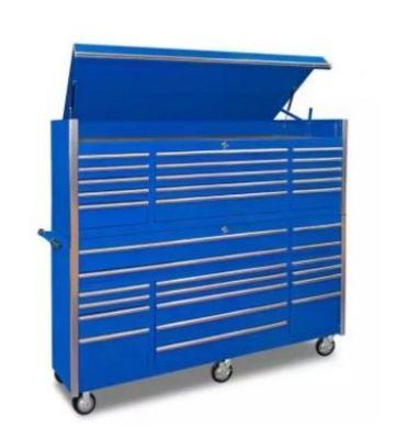 Εργαλεία γκαράζ Μεγάλη Pro Series Racing Pit Tool Chest με τροχούς και λαβή