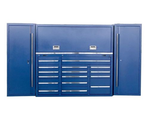 Χάλυβα εργαλεία ντουλάπι με Hutch Modular γκαράζ εργαλεία κιβώτιο και ντουλάπια σε εξατομικευμένο