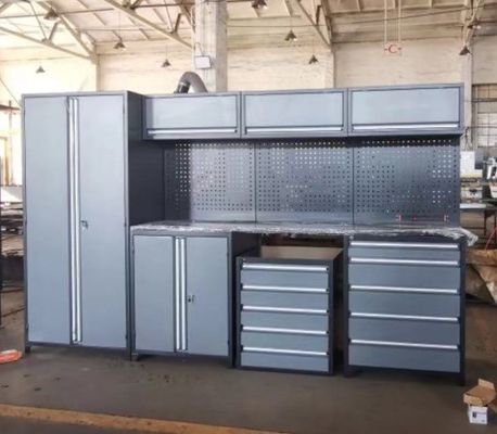 OEM Υποστηριζόμενο προσαρμοσμένο ντουλάπι για την αποθήκευση βαρέων μεταλλικών εργαλείων σε γκαράζ εργαστήρια