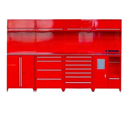 OEM Υποστηριζόμενο προσαρμοσμένο ντουλάπι για την αποθήκευση βαρέων μεταλλικών εργαλείων σε γκαράζ εργαστήρια