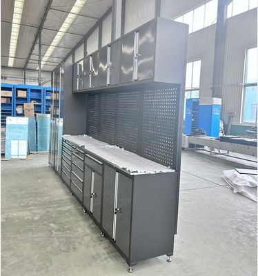OEM Υποστηριζόμενο προσαρμοσμένο ντουλάπι για την αποθήκευση βαρέων μεταλλικών εργαλείων σε γκαράζ εργαστήρια