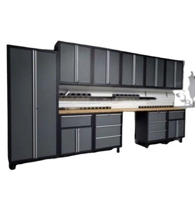 1.0mm 1.2mm 1.5mm Γκαράζ μεταλλικά εργαλεία ντουλάπι με συρτάρια και κλειδαριές ανθεκτική κατασκευή