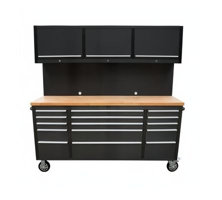 Προαιρετικά Casters Heavy Duty Lab Workbench Εργαστήριο εργαλείων για αποθήκευση στο γκαράζ QD αποθήκευση