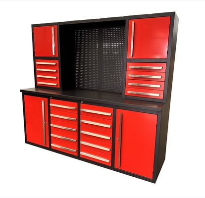 Μεγιστοποιήστε το χώρο εργασίας σας Custom Industrial Workbench με βαρέους τροχούς και συρτάρια