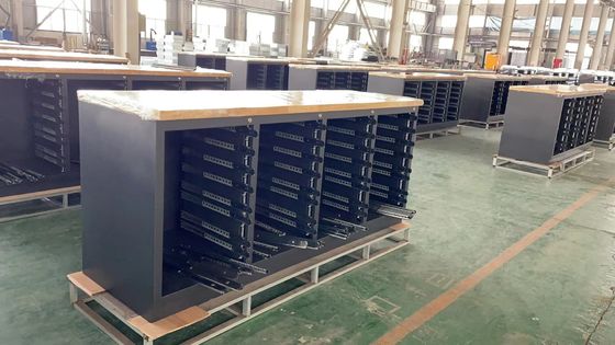 15 Συρτάρι 2 πόρτες Εργαλειοθήκη βαρέος μέταλλο γκαράζ εργαστήριο Workbench Πολλαπλά συρτάρια