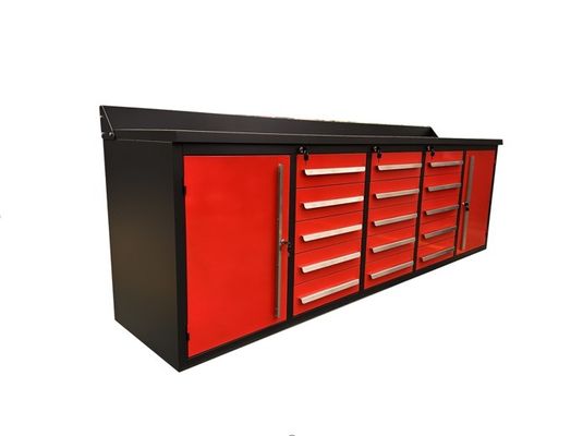Προσαρμοσμένη υποστήριξη OBM Metal Garage Storage 18 Τραπέζια εργαλείων για εργαστήρια