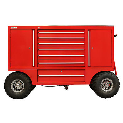 Προσαρμοσμένη υποστήριξη OEM 6 συρτάρια Rolling Tool Chest με υψηλή χωρητικότητα και ανοξείδωτη κορυφή