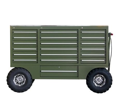 OEM ODM Heavy Duty Metal 19 Τραπέζι εργαλείων με κλειδαριά και τροχούς