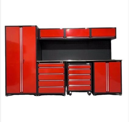 Προσαρμοσμένη υποστήριξη ODM Heavy Duty Steel Tool Box Set για Εργαστήριο Επισκευής Αυτοκινήτων