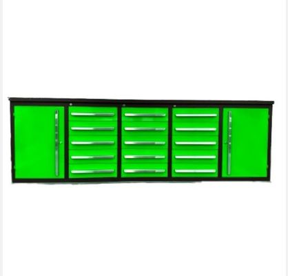 Αποδεκτό OEM ODM Μεταλλικό 10 ft-15 συρτάρι-2door Workbench για Εργαστήριο Επισκευής Αυτοκινήτων