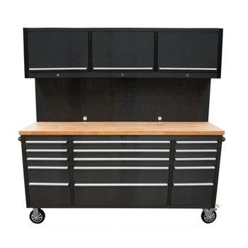 Πολλαπλά συρτάρια Προαιρετικό Pro Steel Tool Chest με αλουμινένιες λαβές και περιστροφές που περιλαμβάνονται