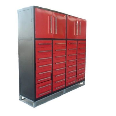 1.0-1.5mm πάχος Powder Coated Steel Tool Cabinet για πολυλειτουργική αποθήκευση γκαράζ