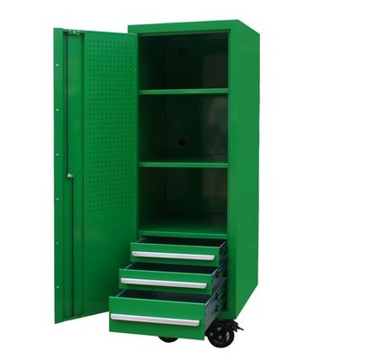 Χάλυβα από ανοξείδωτο χερούλι συναρμολόγηση εργαλεία κιβώτιο κυλίνδρων ντουλάπι για το νεότερο εργαστήριο σχεδιασμού