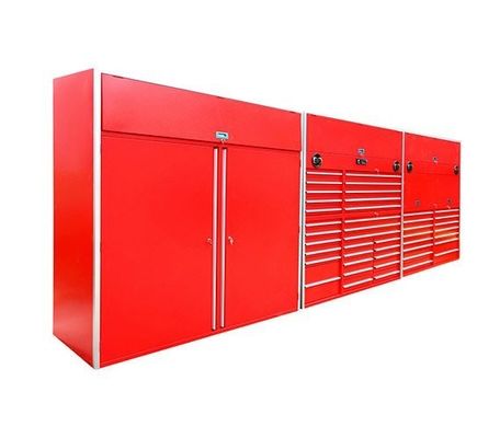 0.8mm-1.50mm πάχος ατσάλινο ντουλάπι για τοίχο τοποθέτηση εργαλεία γκαράζ οργάνωση σε μαύρο