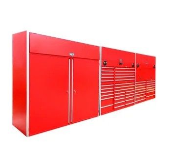 0.8mm-1.50mm πάχος ατσάλινο ντουλάπι για τοίχο τοποθέτηση εργαλεία γκαράζ οργάνωση σε μαύρο