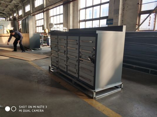 Επαγγελματικό σχεδιασμό 10ft 20 συρτάρι Heavy Duty Metal Workbench για γκαράζ και εργαστήριο