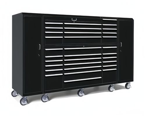 Εύκολο 1.0mm 1.2mm 1.5mm αφαιρούμενο ντουλάπι εργαλείων με συρτάρια και προαιρετικά λαβήματα