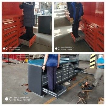 55 ιντσών 16 συρτάρι κυλιόμενο εργαλείο κουτί γκαράζ εργαστήριο εργαλείο ντουλάπι κίτρινο πράσινο προαιρετικό