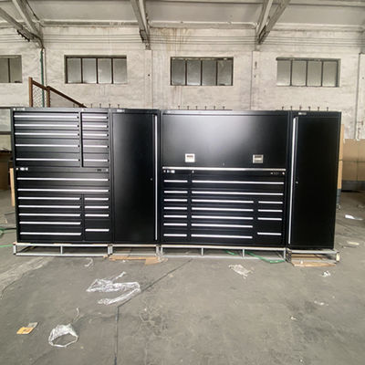 OEM Υποστηριζόμενο 1 πόρτες μεταλλικό εργαλειοστάσιο με βαριά βαριά συρτάρια κλειδαριές και κυψέλες
