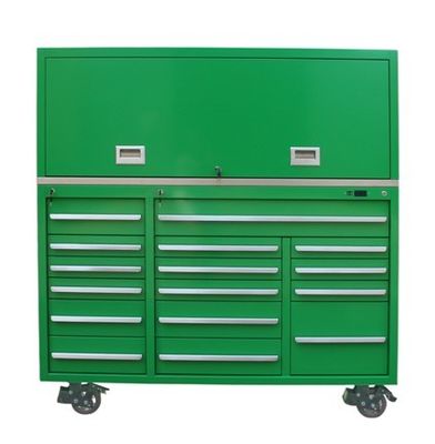72 Τεχνουργηματικό κιβώτιο Hutch Heavy Duty DIY Εργαλειοθήκη με ρουλεμάνιο ελαστικό και ανθεκτικό μαύρο φινίρισμα
