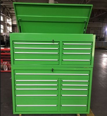 Χάλυβα Powder Coat Finish 19 συρτάρι 72 &quot; βαρύ χάλυβα εργαλείο ντουλάπι για εργαστήριο