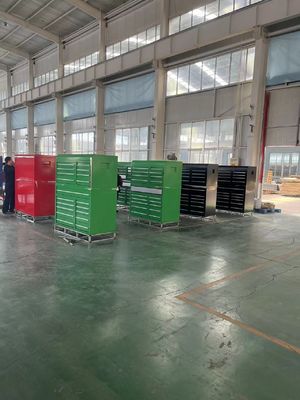 Χάλυβα Powder Coat Finish 19 συρτάρι 72 &quot; βαρύ χάλυβα εργαλείο ντουλάπι για εργαστήριο