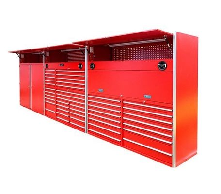 Προσαρμοσμένη υποστήριξη OEM Heavy Duty 46in Steel Tool Chest Trolley Set για Εργαστήριο Γκαράζ