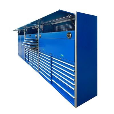 Προσαρμοσμένη υποστήριξη OEM Heavy Duty 46in Steel Tool Chest Trolley Set για Εργαστήριο Γκαράζ