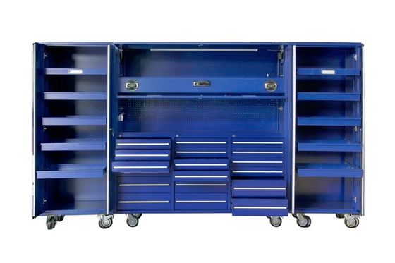ODM Υποστηριζόμενο βαρύ φορτίο Powder Coat Steel Tool Cabinet Set για επαγγελματίες μηχανικούς
