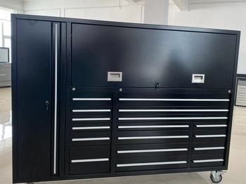 Top Hutch Garage Workshop Storage Rolling Mechanic Wide Tool Chest για επισκευή αυτοκινήτων